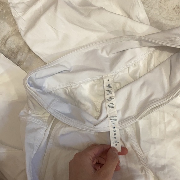White Lululemon Pants - Picture 6 of 7